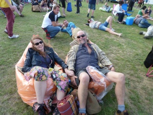 Most excellently comfortable festival seats