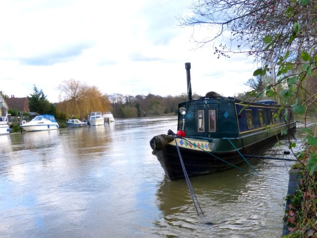 Hard to get onto this boat moored near the pump house on Desborough Island.  